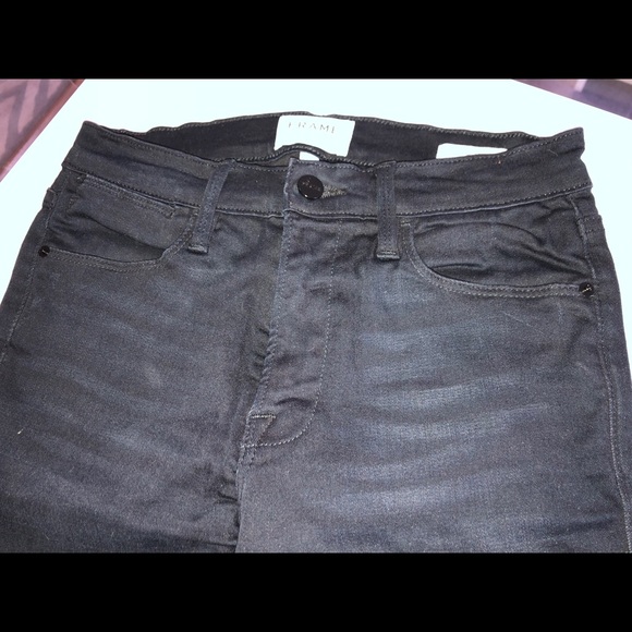 Black frame denim - le high skinny size 27 - Picture 3 of 9